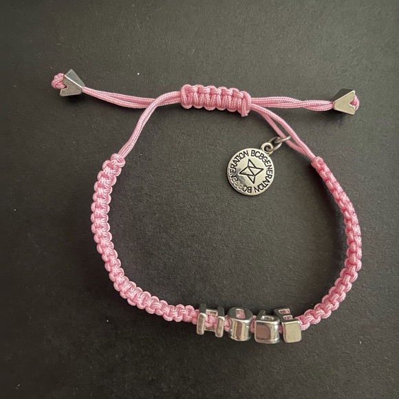 BCBG “Hope” pink adjustable bracelet - Picture 3 of 4